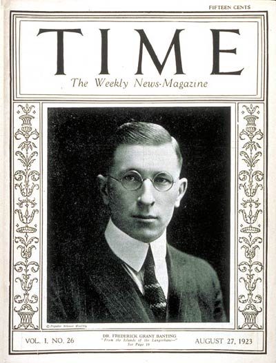 Frederick Banting. Insulin and "Flame of Hope"